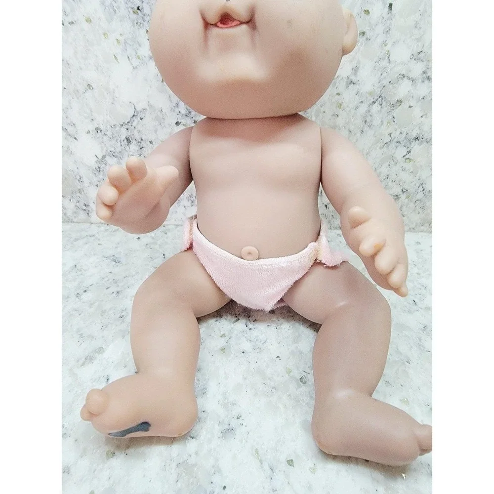 Vintage Mattel 1990 Cabbage Patch Kids First Edition Vinyl Doll‎ Green Eyes *INK